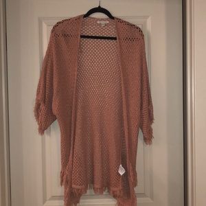 American Eagle mauve cardigan